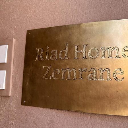 Riad Home Zemrane Marrakesh Eksteriør billede